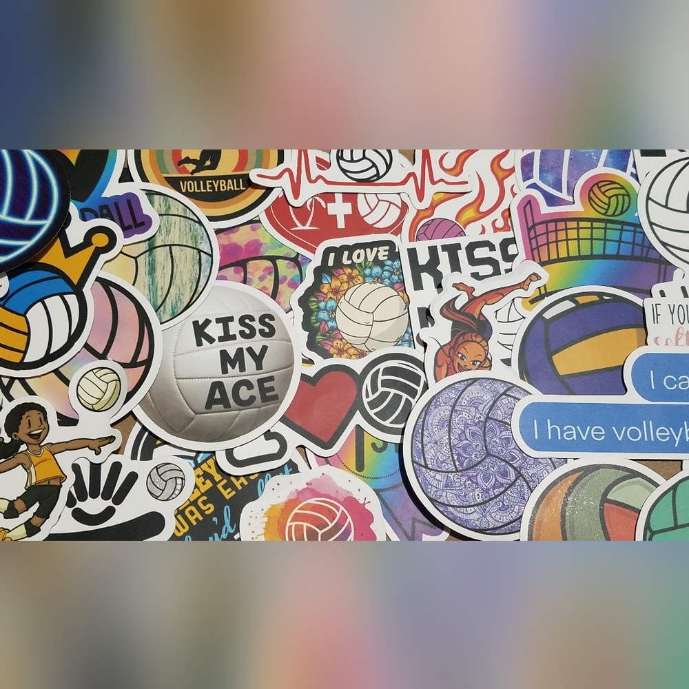Volleyball Stickers